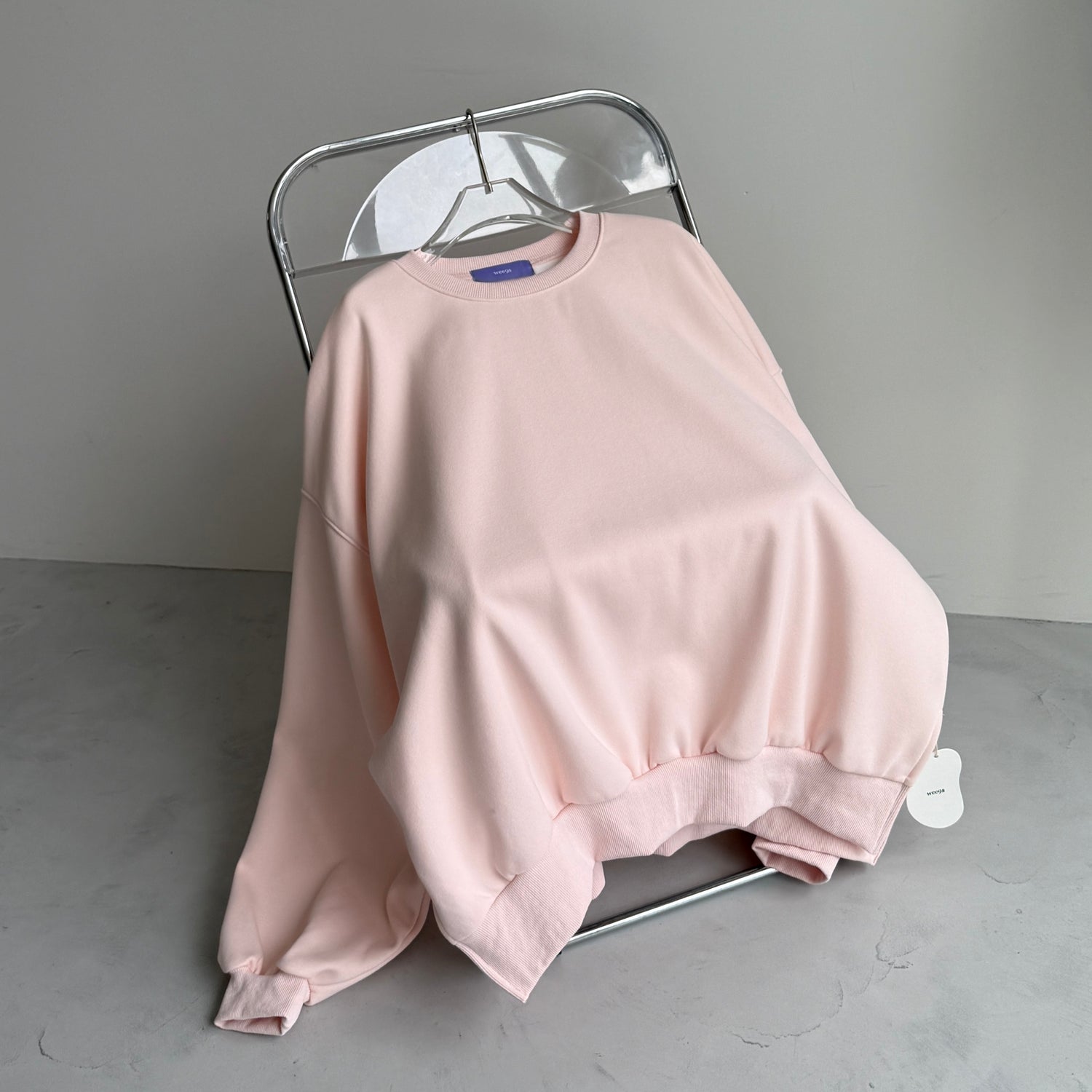OSUMITSUKI sweat / baby pink [SHORT or FREE]