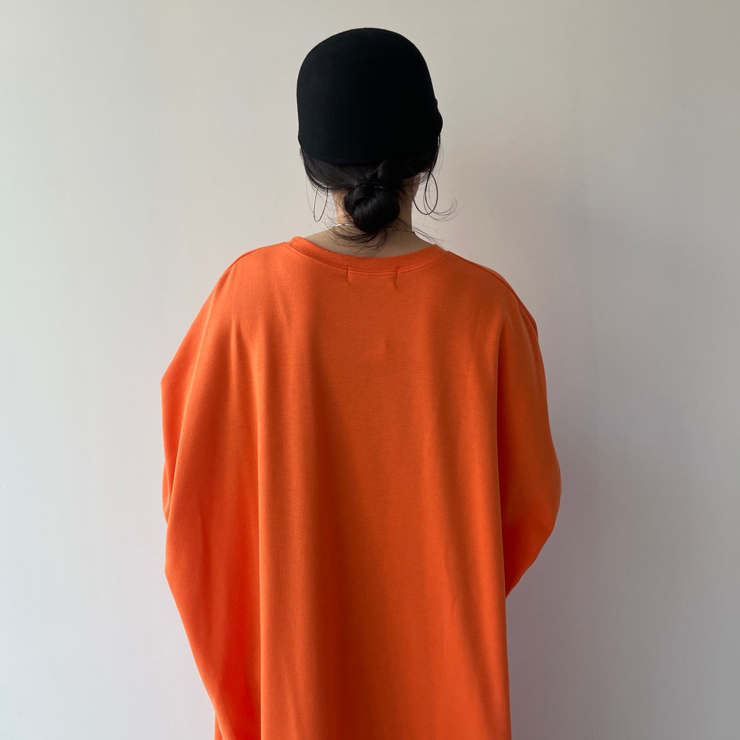 super loose light sweatee one piece / orange [3size]