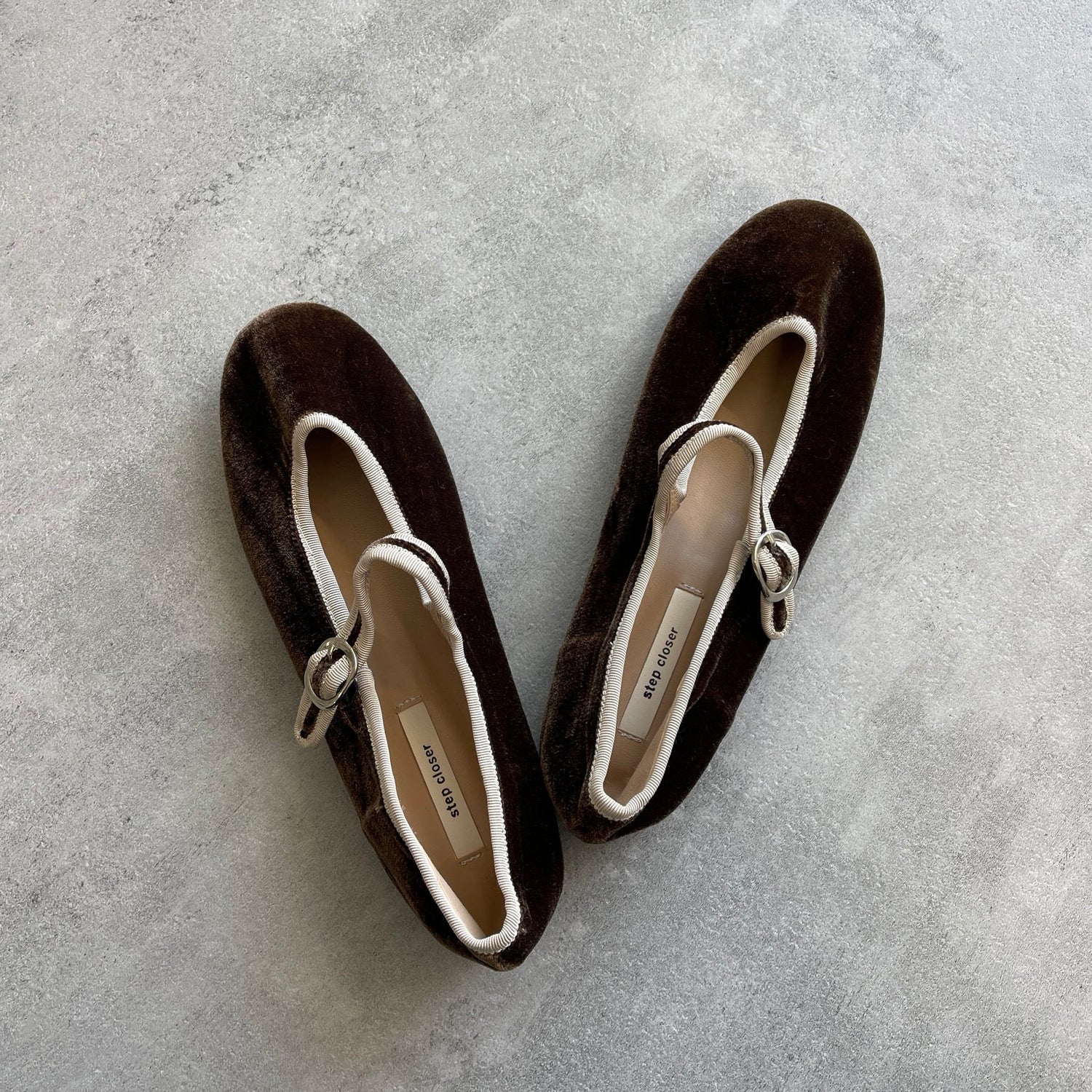 【SAMPLE】strap shoes / brown