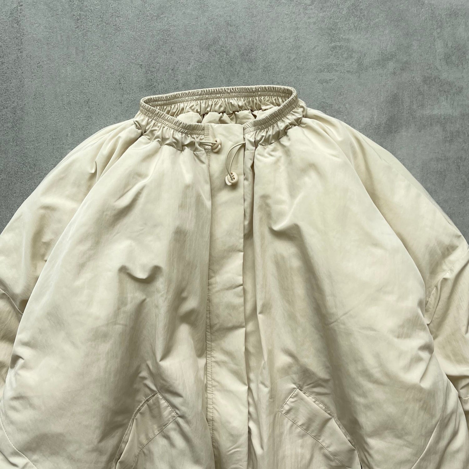 【SAMPLE】 big mofumofu jacket / ivory