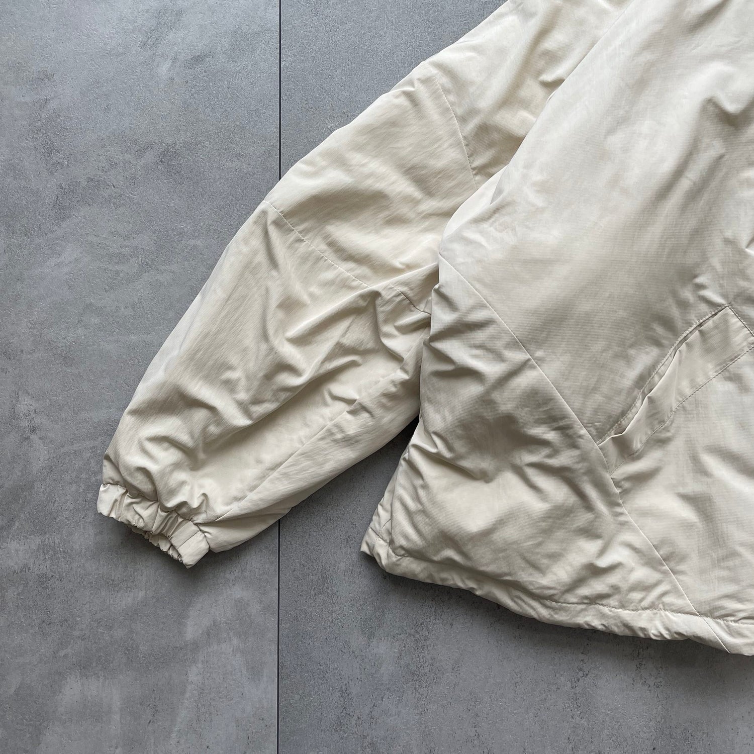 【SAMPLE】 big mofumofu jacket / ivory