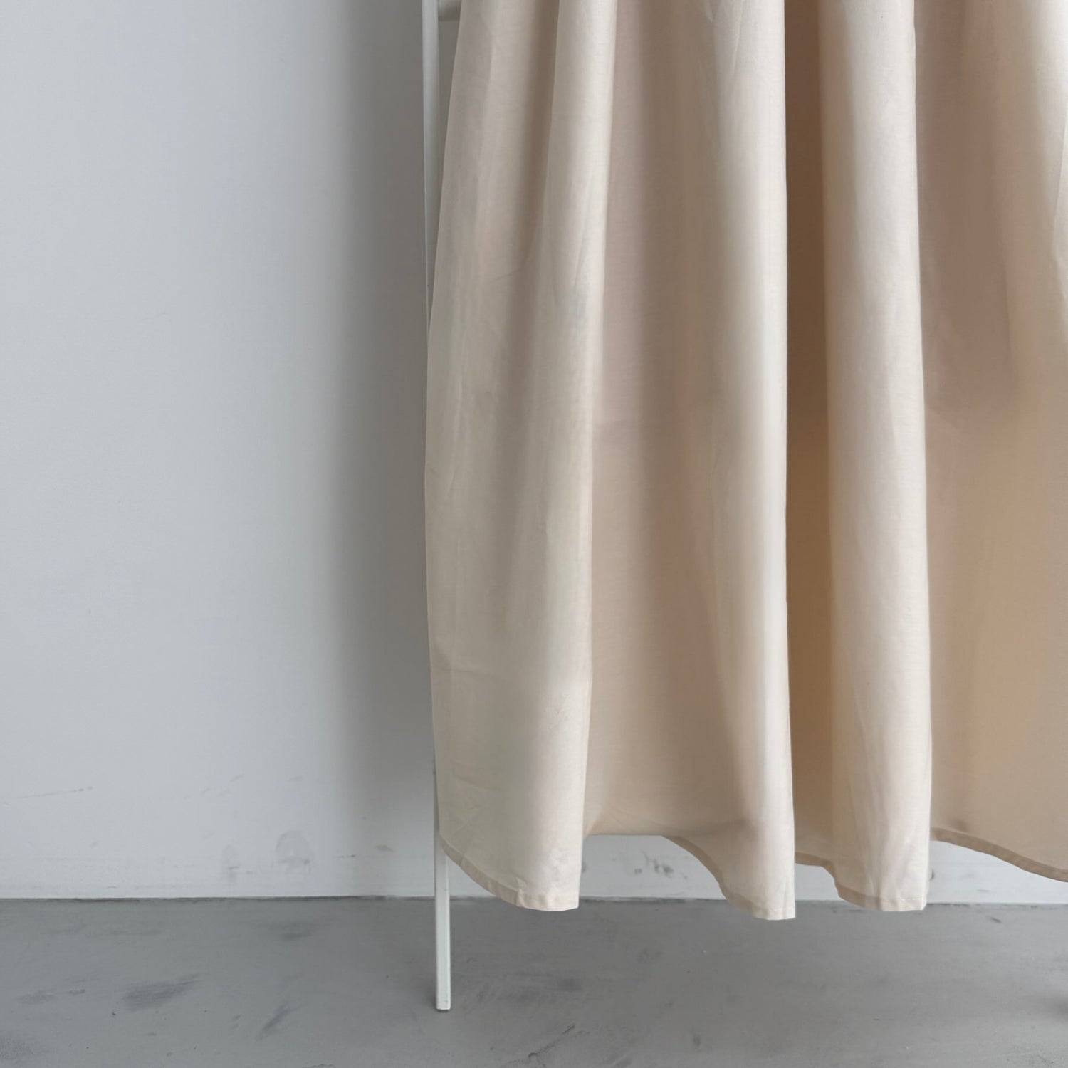 【SAMPLE】no-sleeve one piece / beige