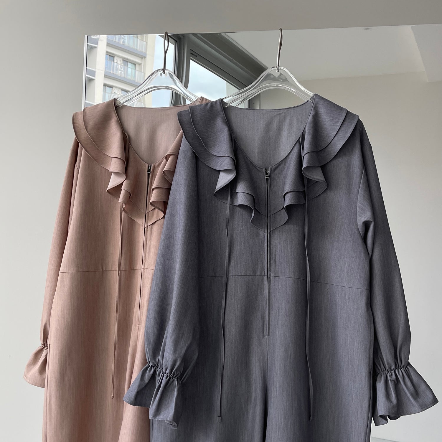 frill all in one / gray [2size]