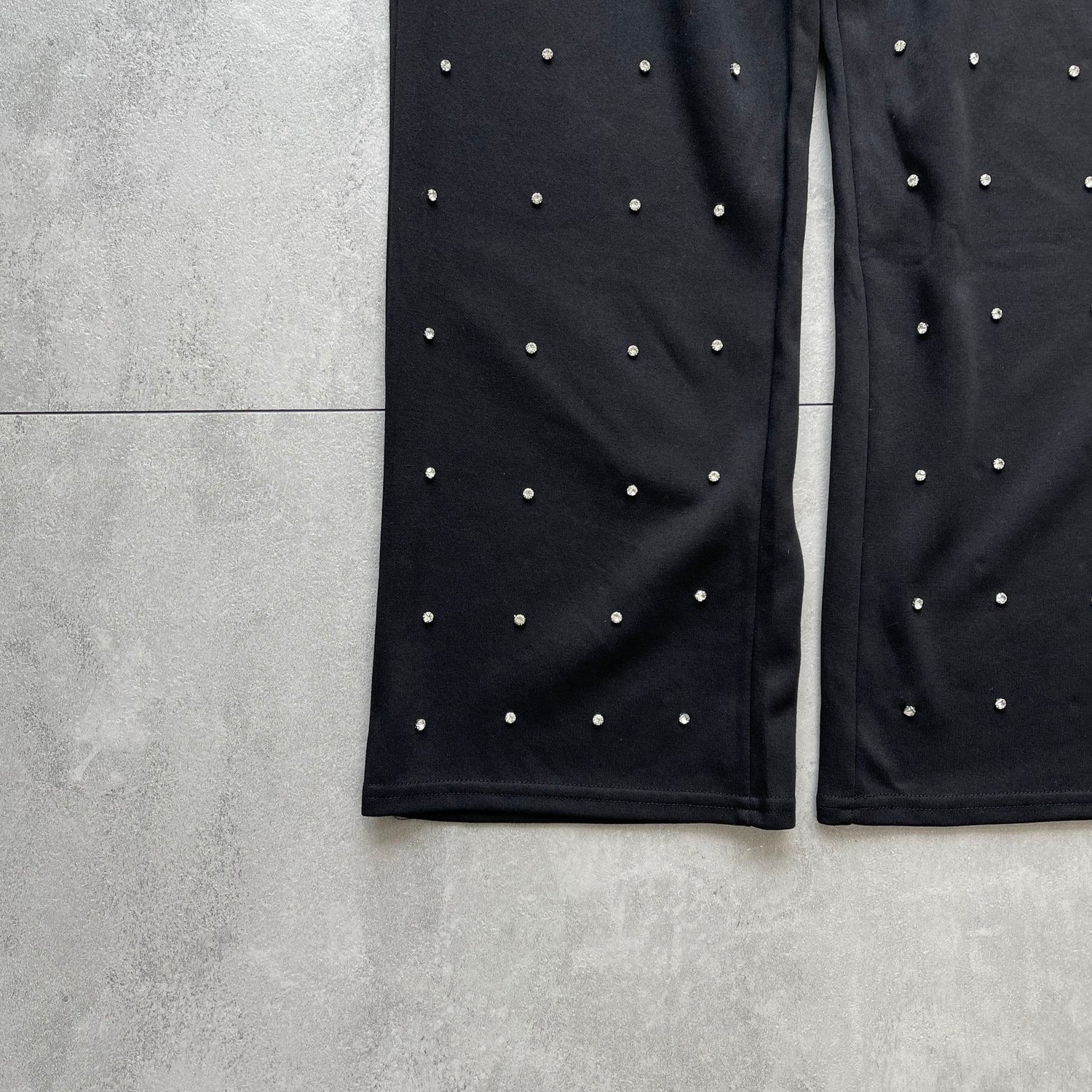 【SAMPLE】bijou sweat pants / black