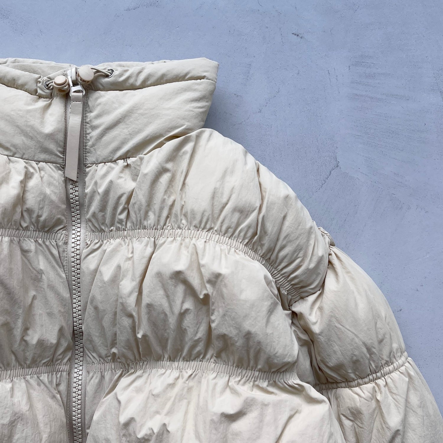 CHIGIRI PAN DOWN / beige