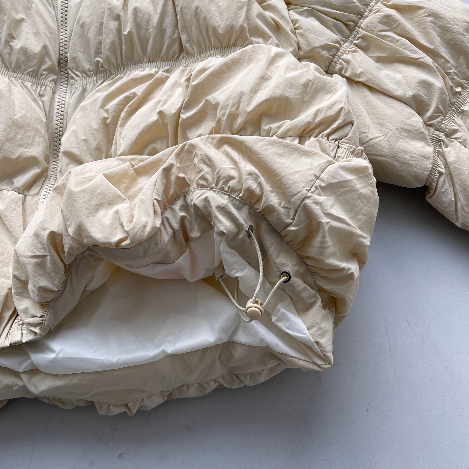 CHIGIRI PAN DOWN / beige