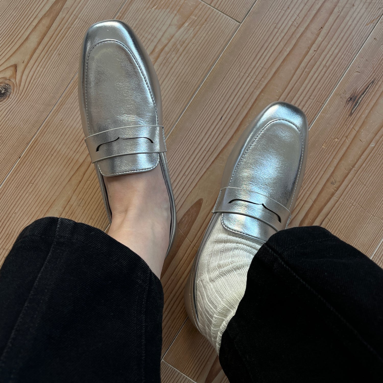 PARTY Loafers  / silver