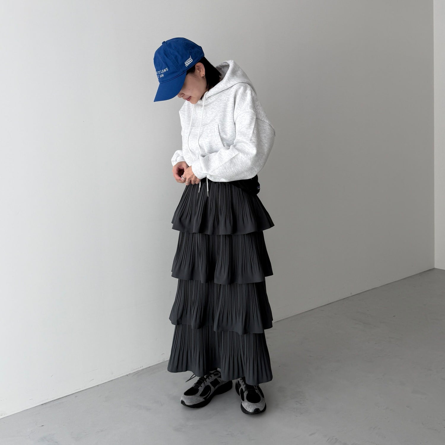 flamenco skirt / charcoal