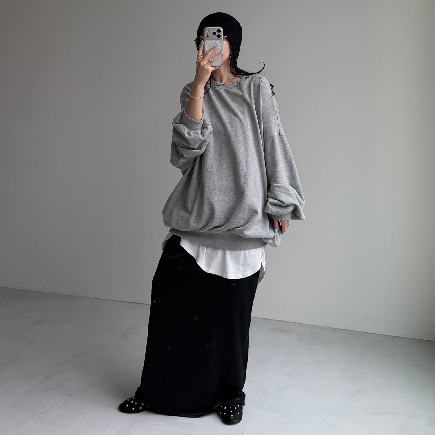 URAKE OSUMITSUKI sweat / gray