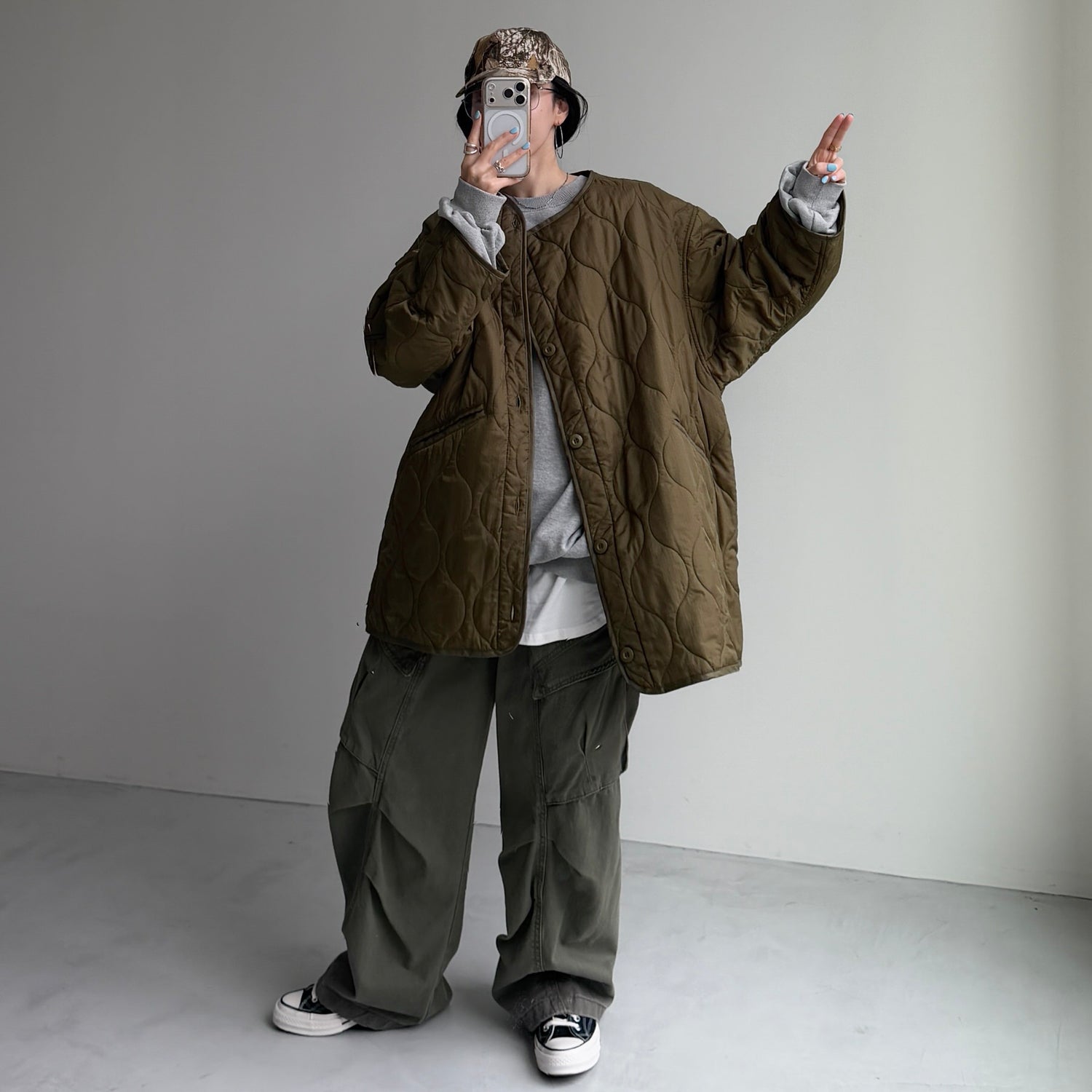 URAKE OSUMITSUKI sweat / gray