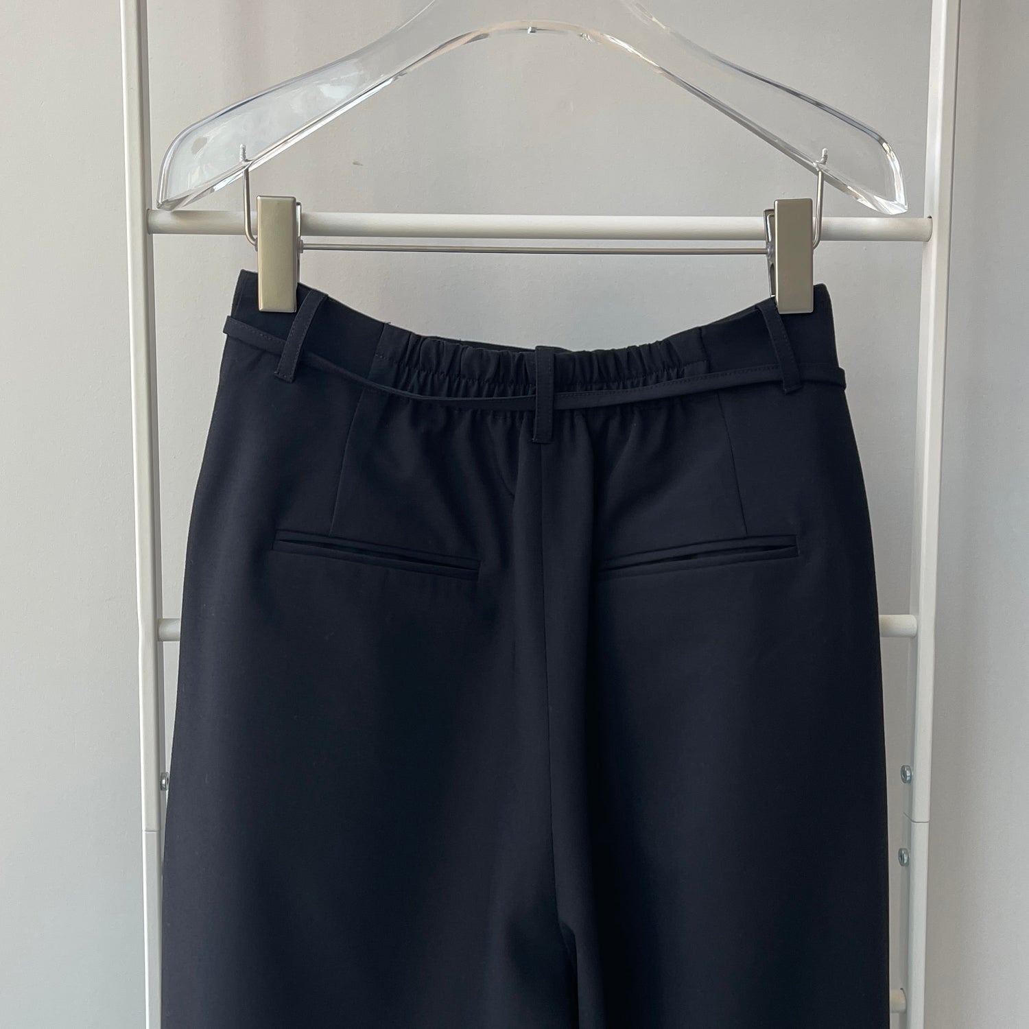 【ベルトロープSET】BUDDY SLACKS PANTS / black [2size]