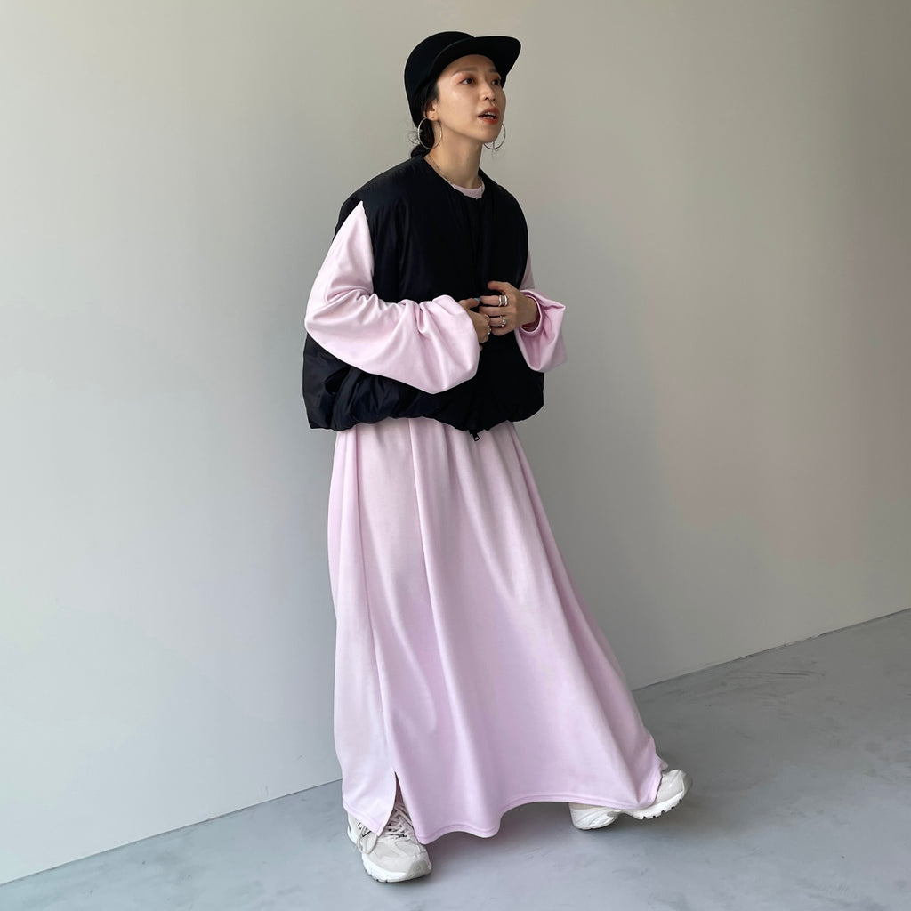 super loose light sweatee one piece / baby pink [3size] | wee9s
