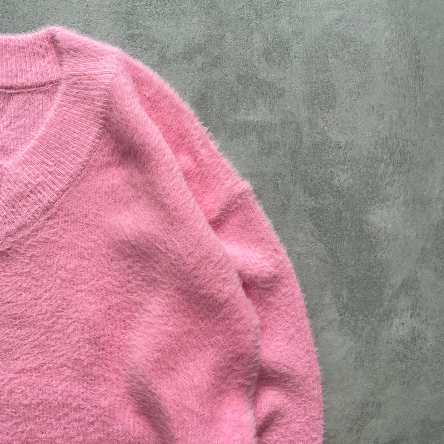 【SAMPLE】MOTE knit tunic / pink