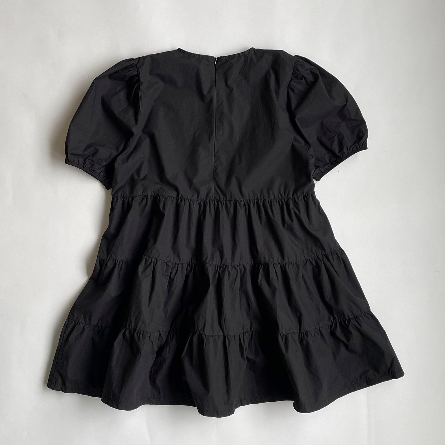 【SAMPLE】tiered tunic one piece / black