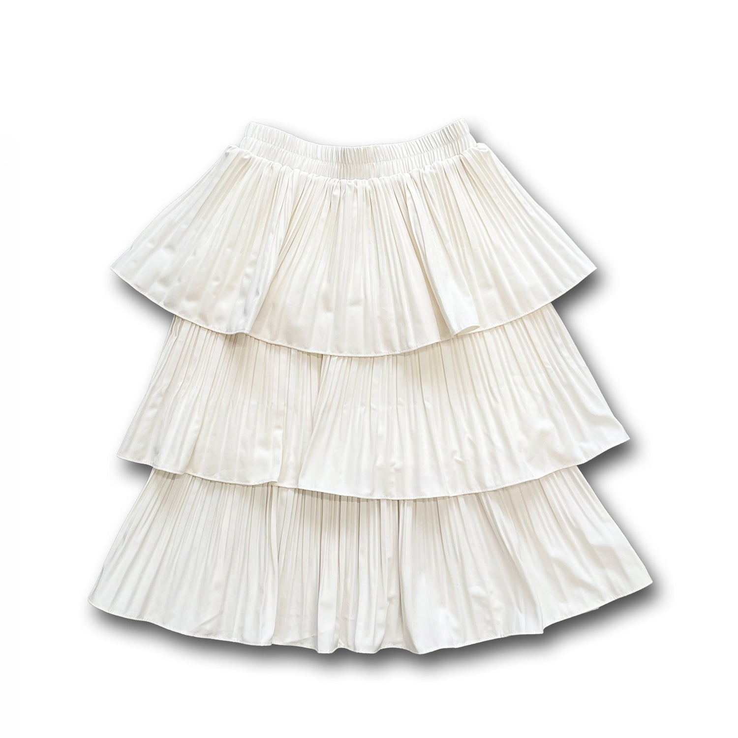 【SAMPLE】flamenco skirt / ivory（cut ver.）
