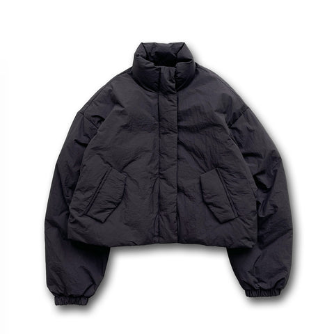 【SAMPLE】nylon standcollar blouson / black