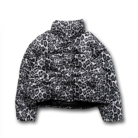 【SAMPLE】leopard jacket / gray