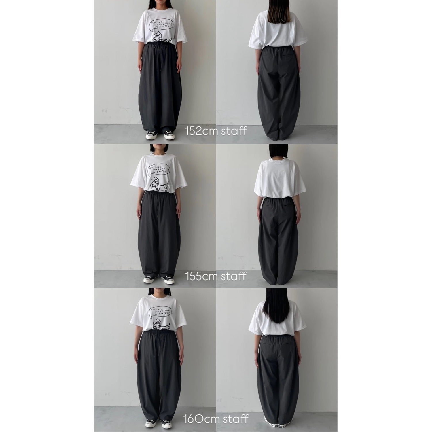reikan pants / black