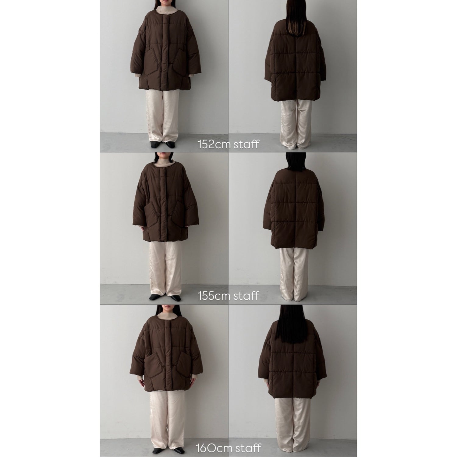 perfect silhouette NAKAWATA down / ivory