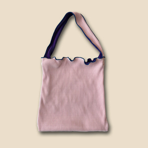 【SAMPLE】reversible pleats bag / pink×purple