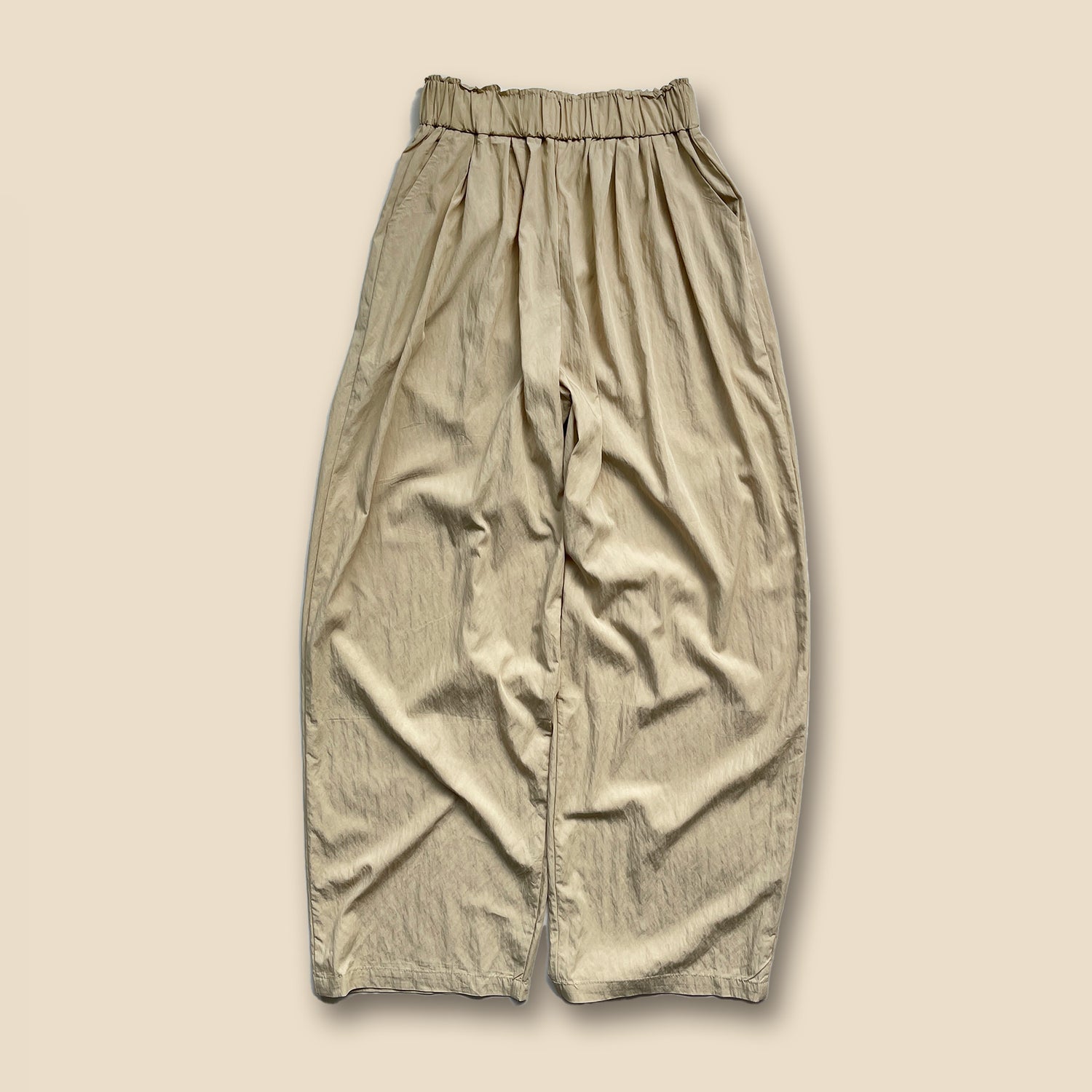 【SAMPLE】relax silhouette pants / beige