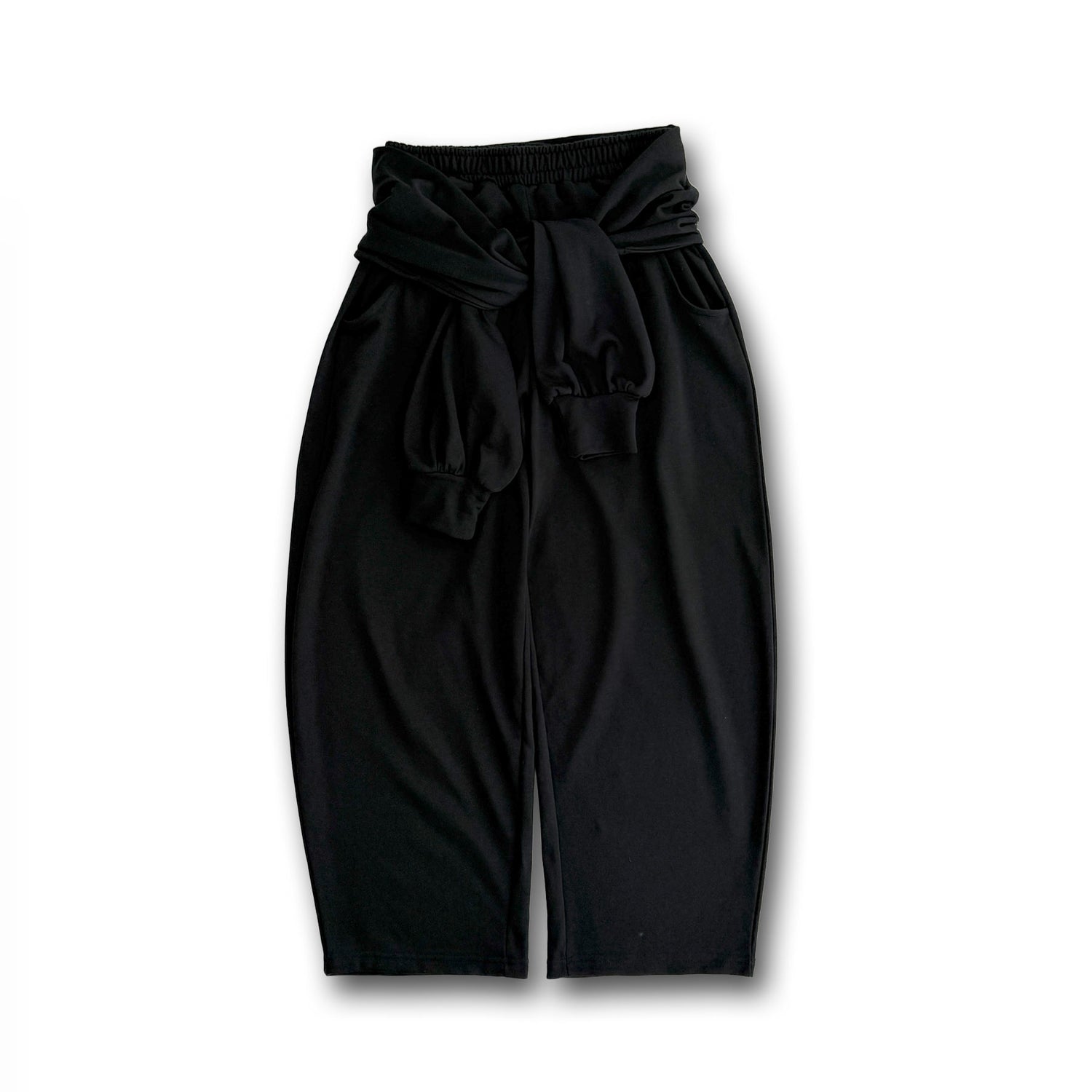 【2点SET】multi way sweat pants / black