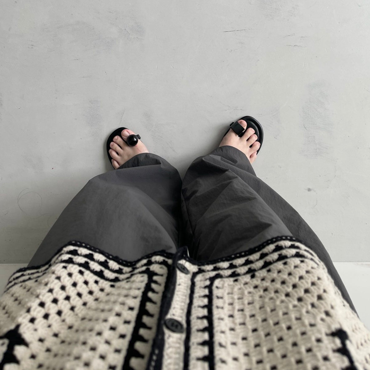 reikan pants / charcoal