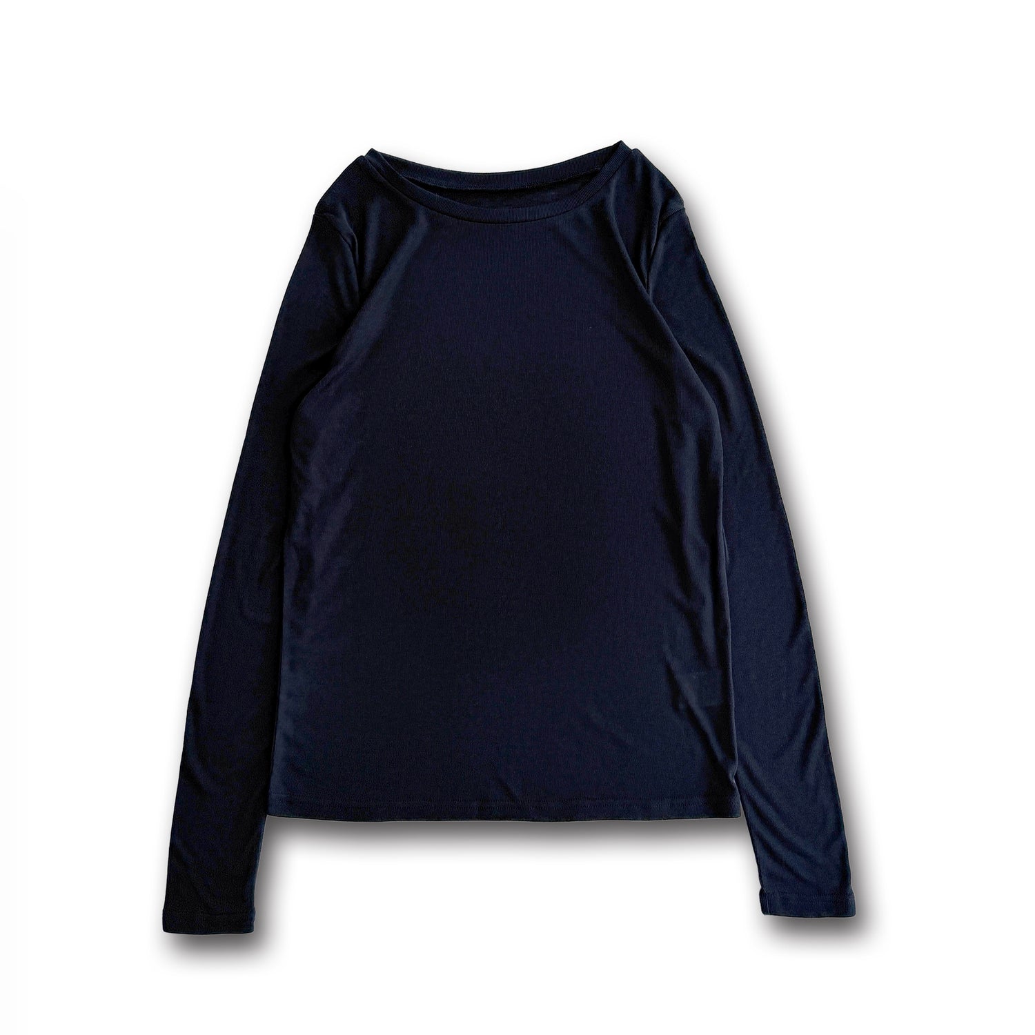 KASANE sheer tee / navy