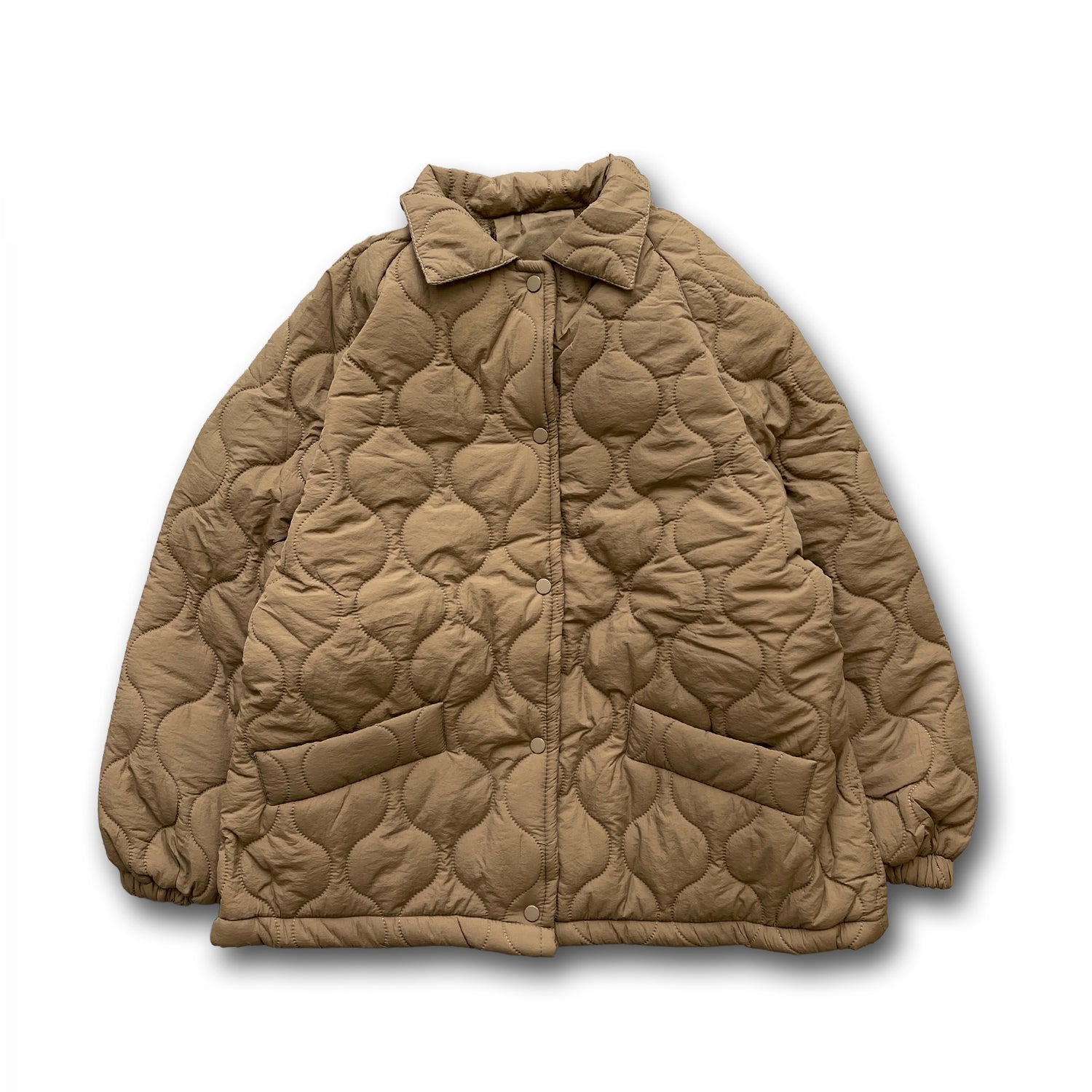 WATA AME quilting jacket / brown