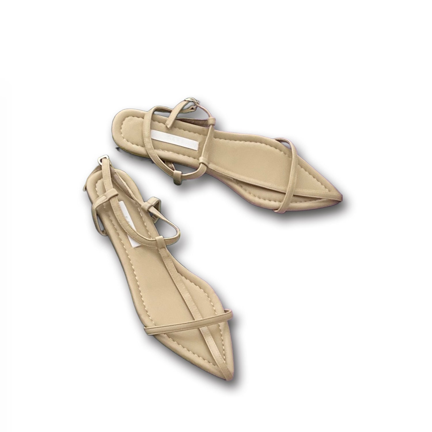 【SAMPLE】strap cone mule / beige