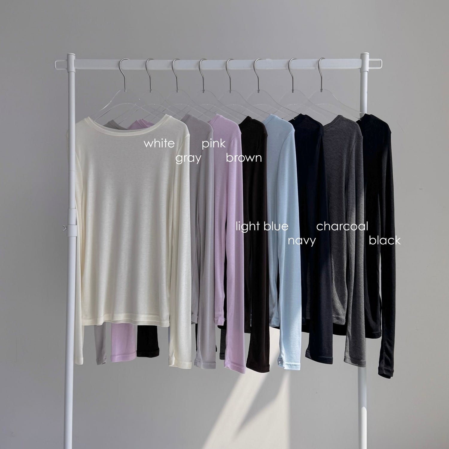 KASANE sheer tee / white