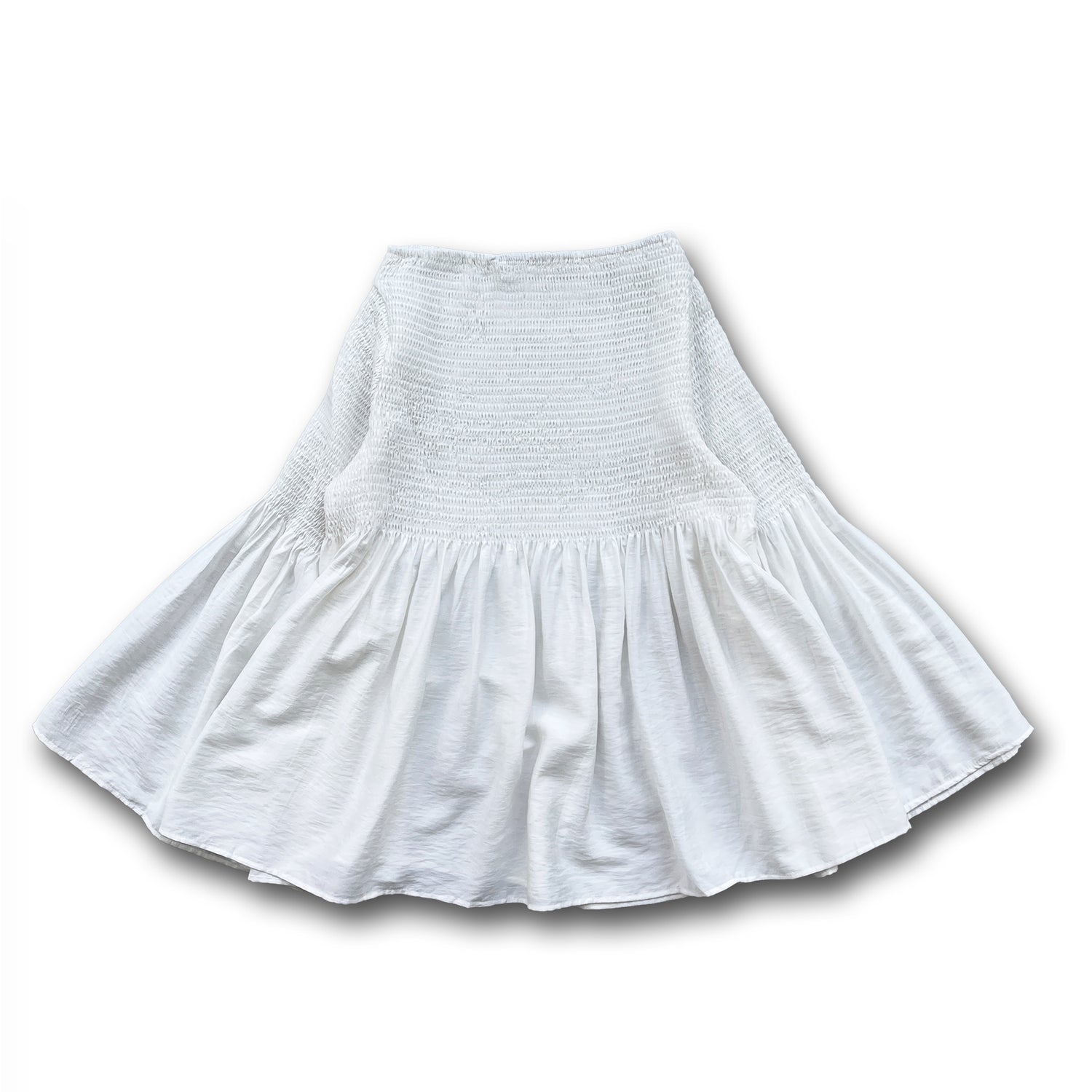 【SAMPLE】shirring tunic / ivory