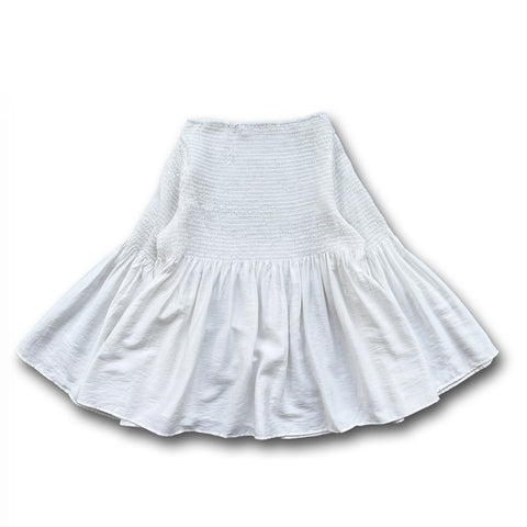 【SAMPLE】shirring tunic / ivory