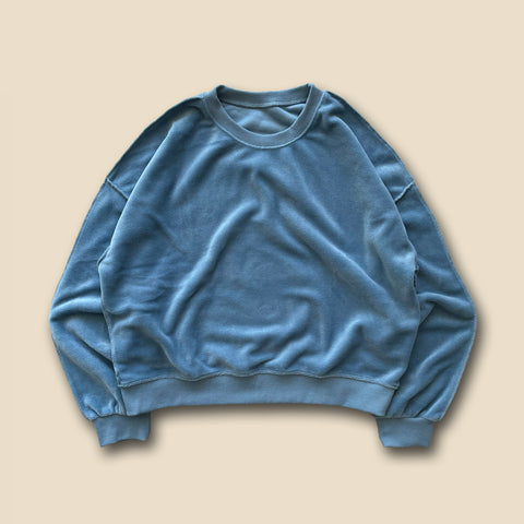 【SAMPLE】Brushed sweat / blue