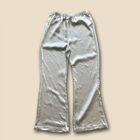 【SAMPLE】satin pants / gray