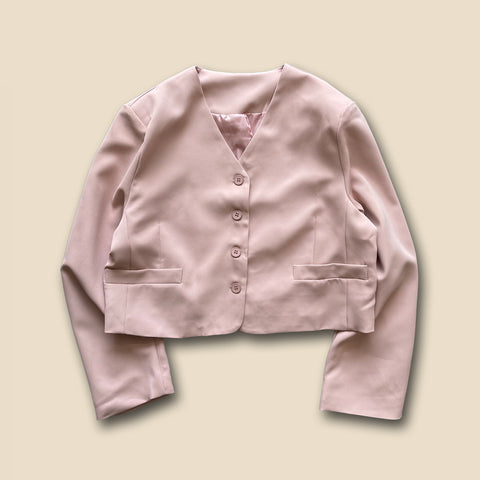 【SAMPLE】short jacket / pink