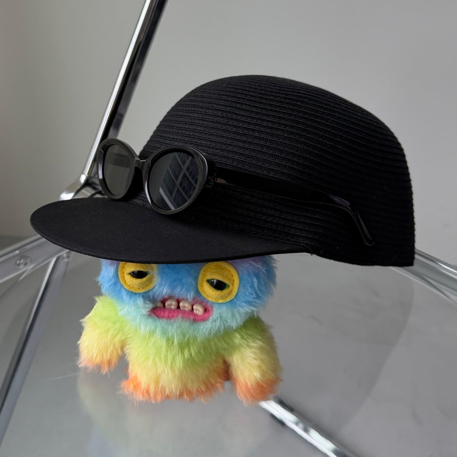 smooth UV cut cap / black