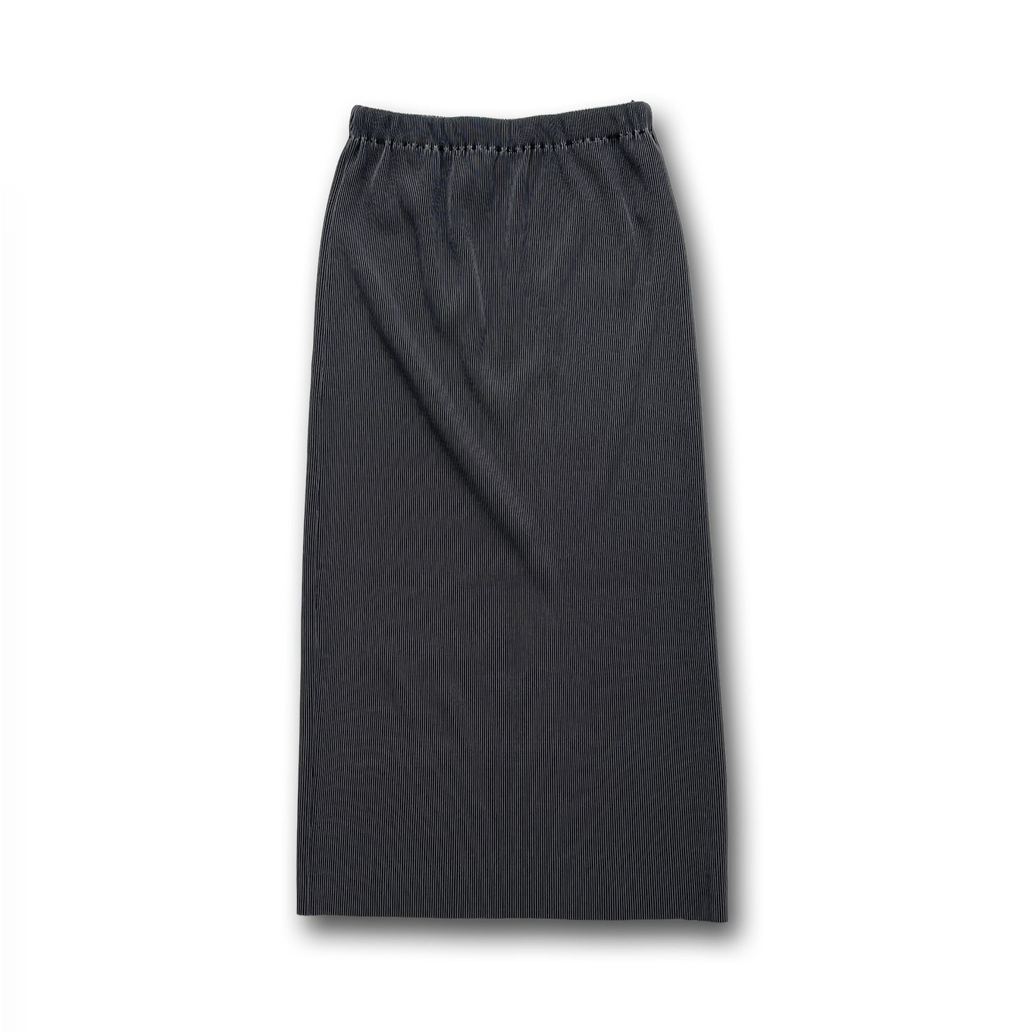 daily daily super stretch pleats skirt / charcoal [FREE or LONG]