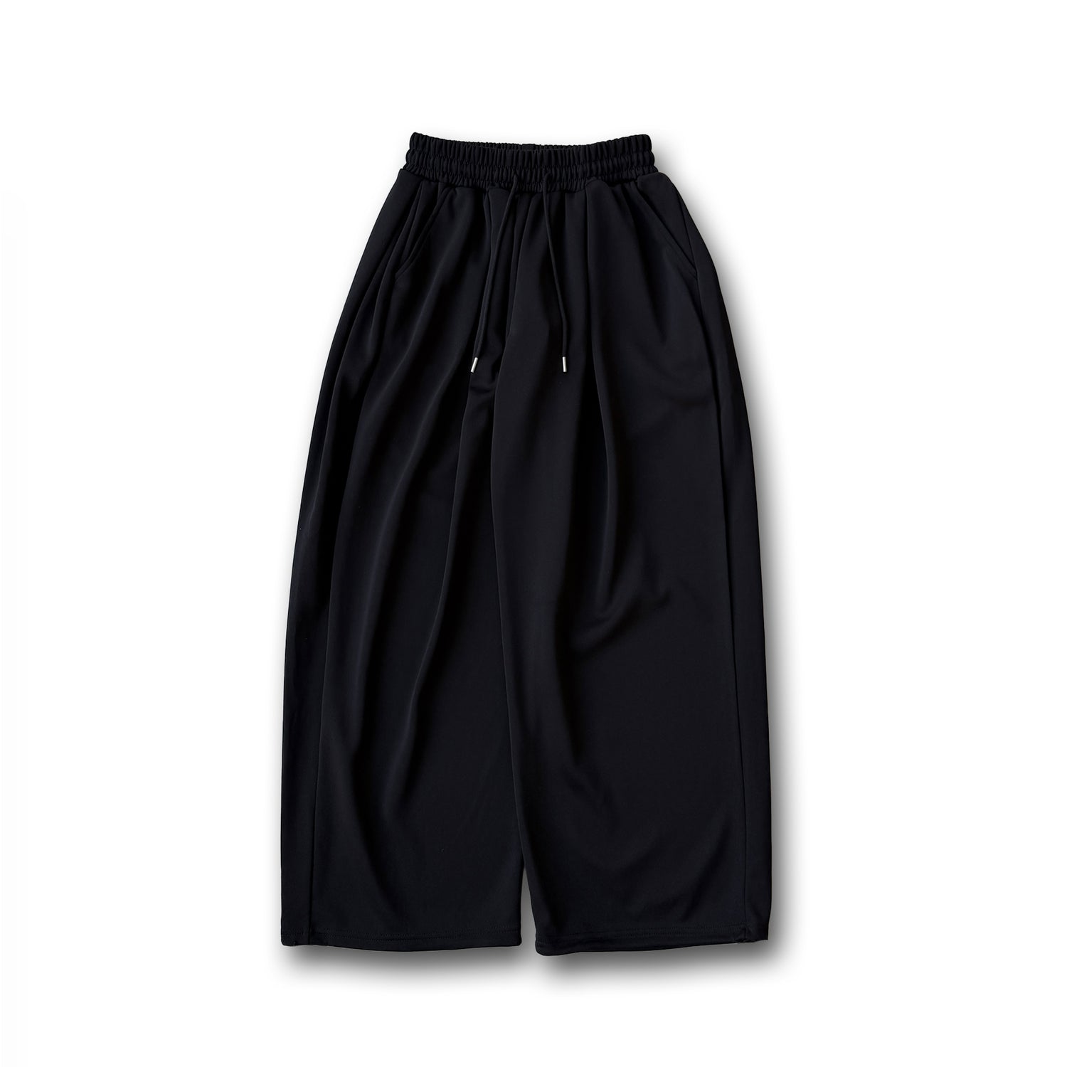 super loose sweat pants / black