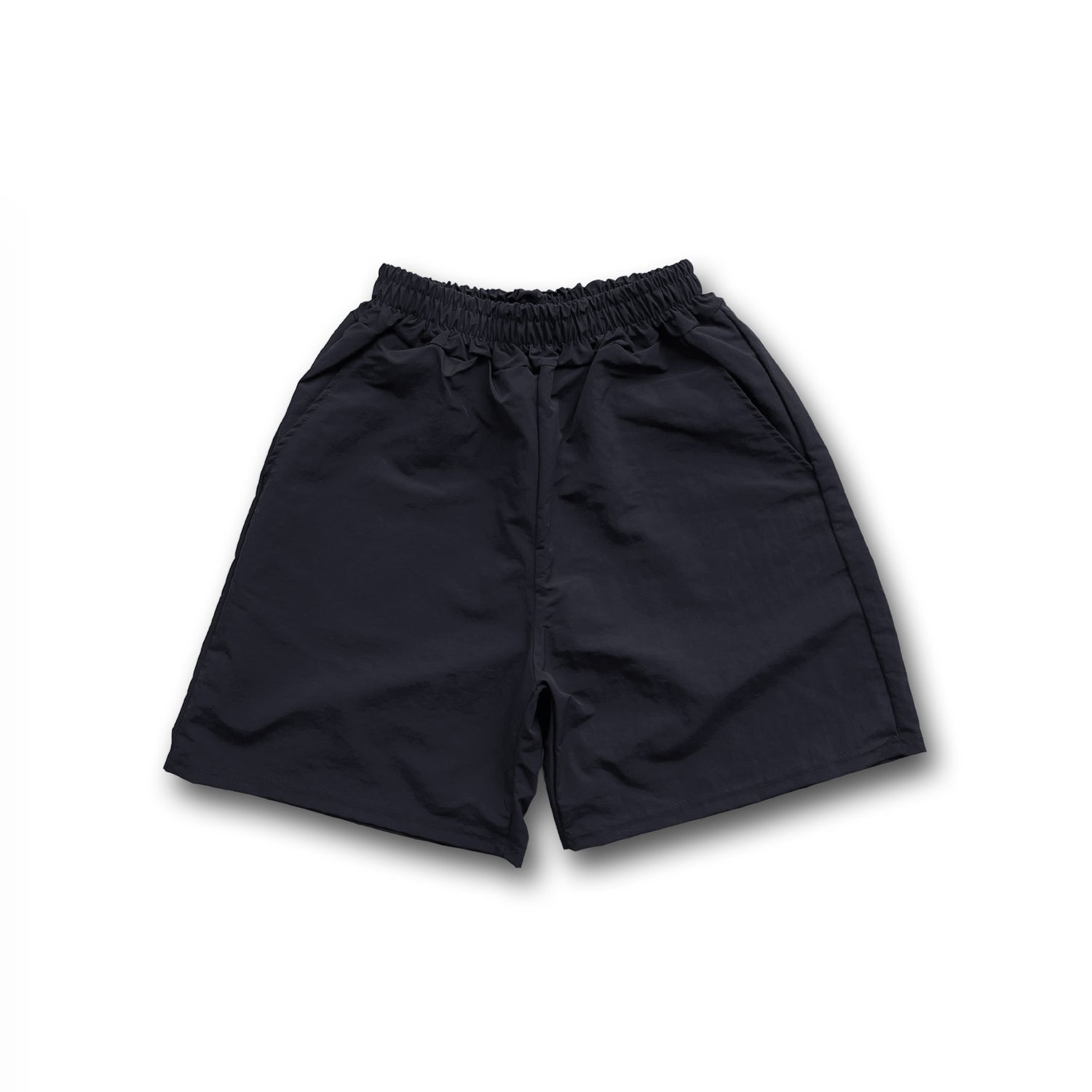 【2点SET】half zip nylon set up / black