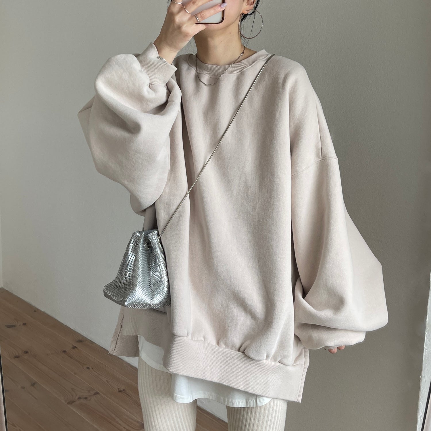 OSUMITSUKI sweat / cream [SHORT or FREE]