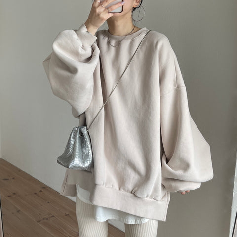 OSUMITSUKI sweat / cream [SHORT or FREE]