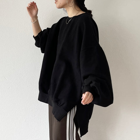 OSUMITSUKI sweat / black [SHORT or FREE]