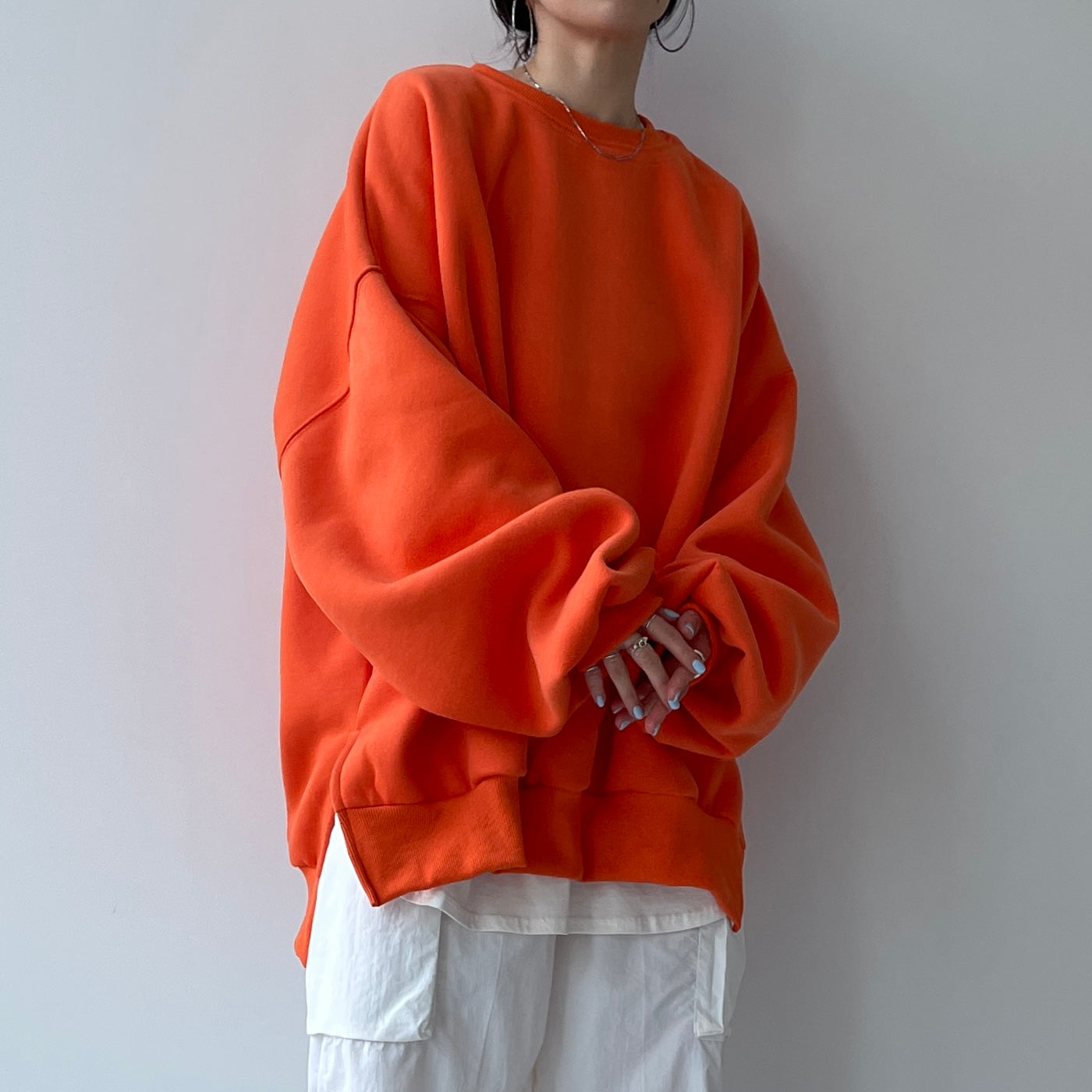 OSUMITSUKI sweat / orange [SHORT or FREE]