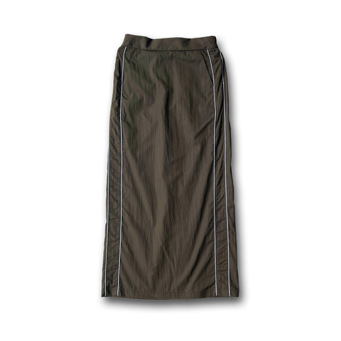 【SAMPLE】track skirt / khaki