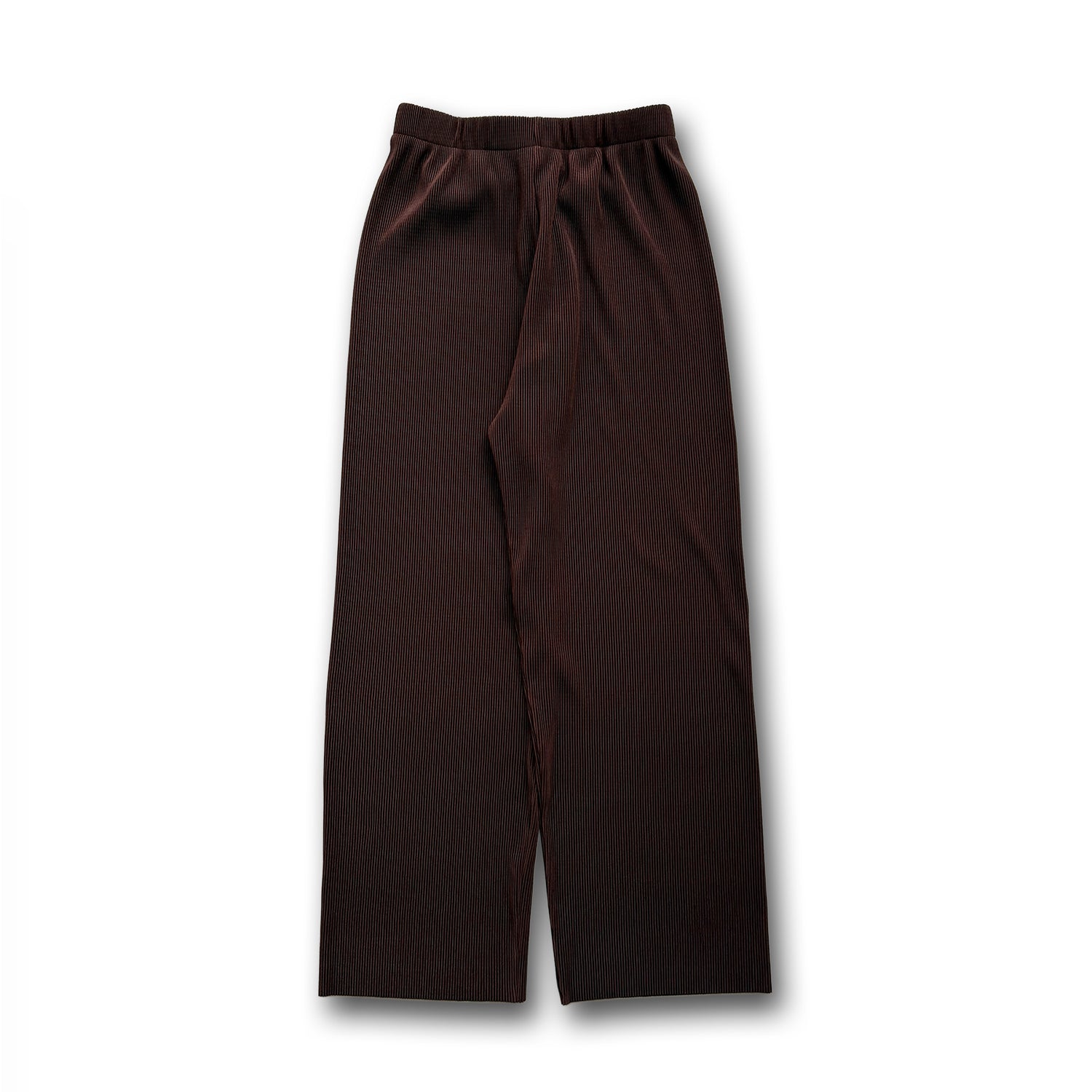 【公式サイト限定カラー】daily daily super stretch pleats wide pants / brown