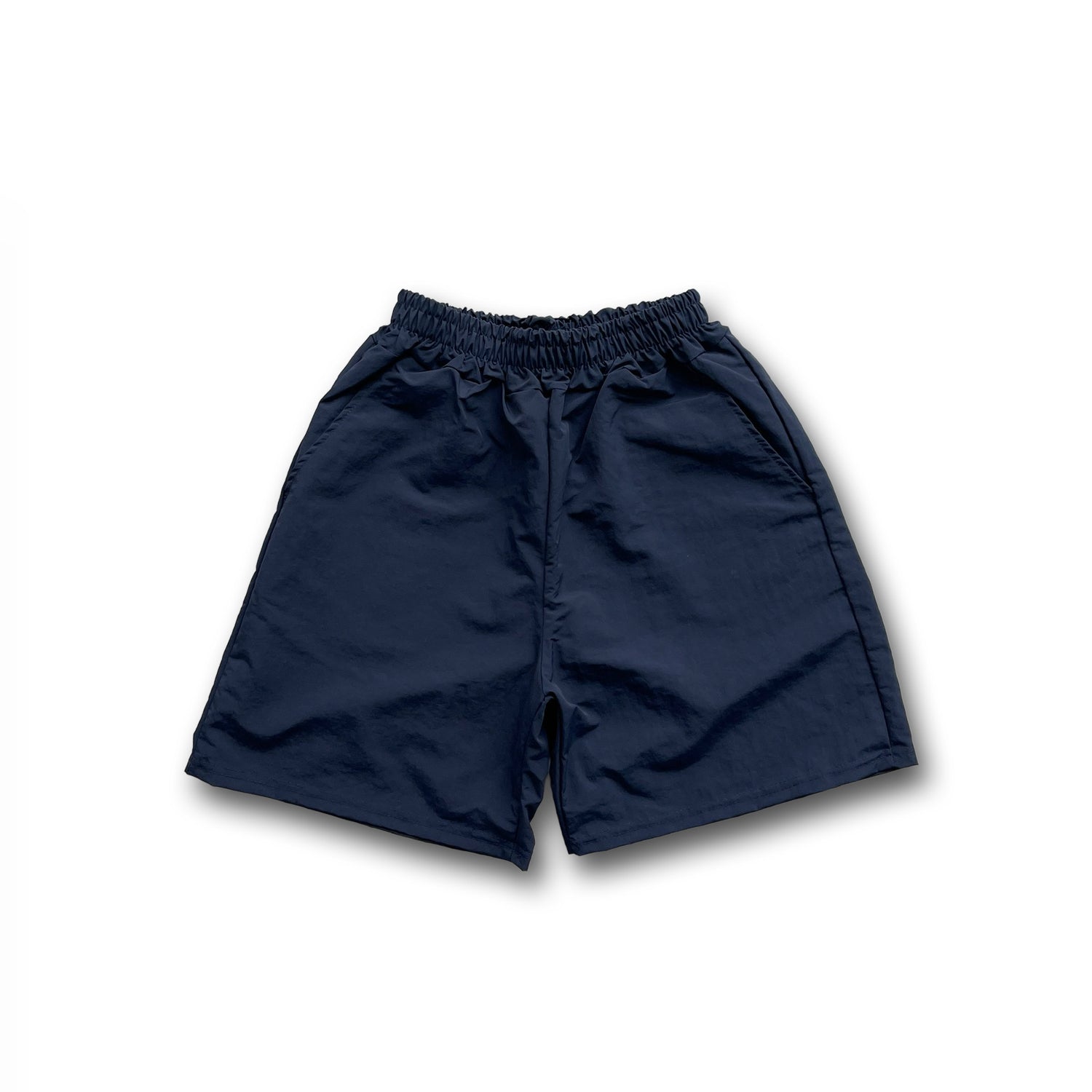 【2点SET】half zip nylon set up / navy