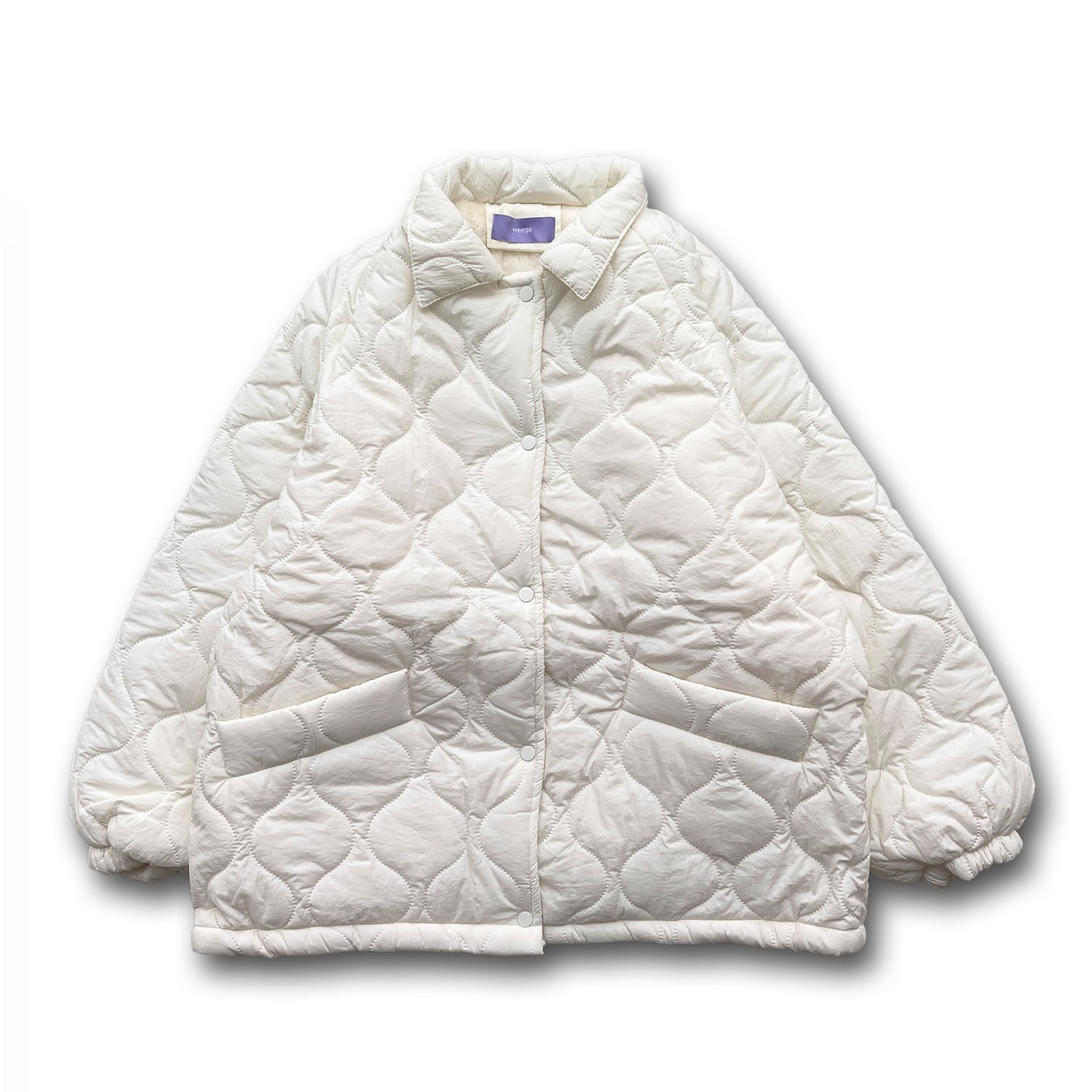 WATA AME quilting jacket / ivory
