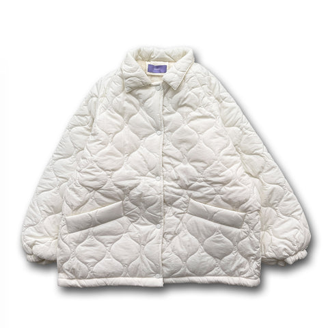 WATA AME quilting jacket / ivory