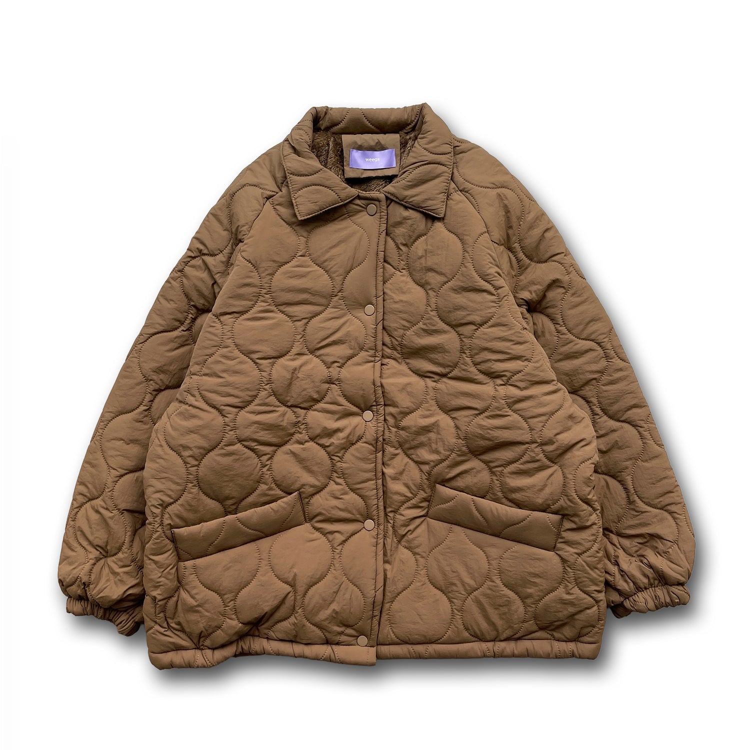WATA AME quilting jacket / brown
